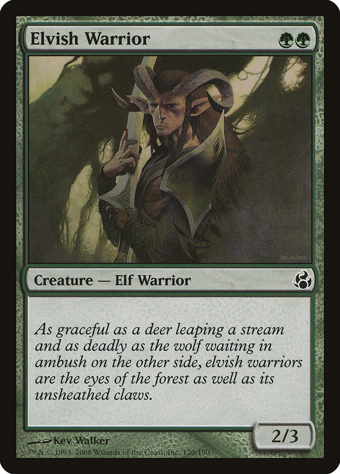 Elvish Warrior (Morningtide)