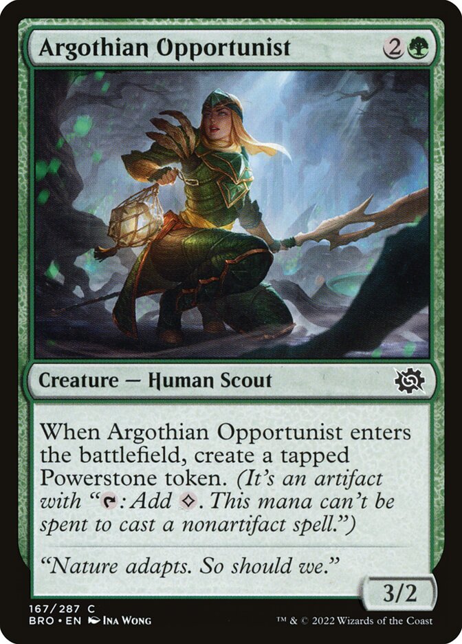 Argothian Opportunist (The Brothers' War)