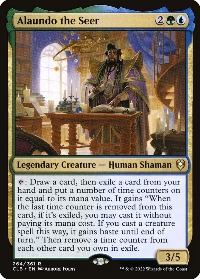 Alaundo the Seer (Commander Legends: Battle for Baldur's Gate)