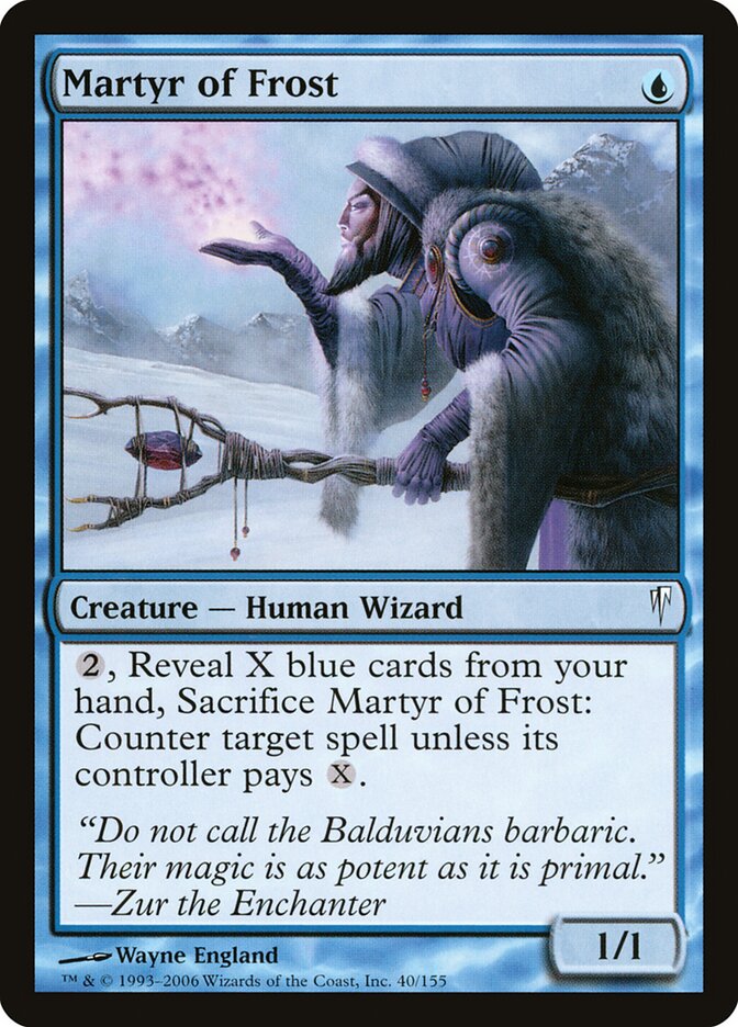 Martyr of Frost (Coldsnap)