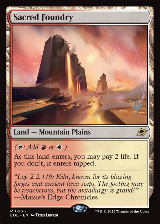 Sacred Foundry (Edge of Eternities Promos)