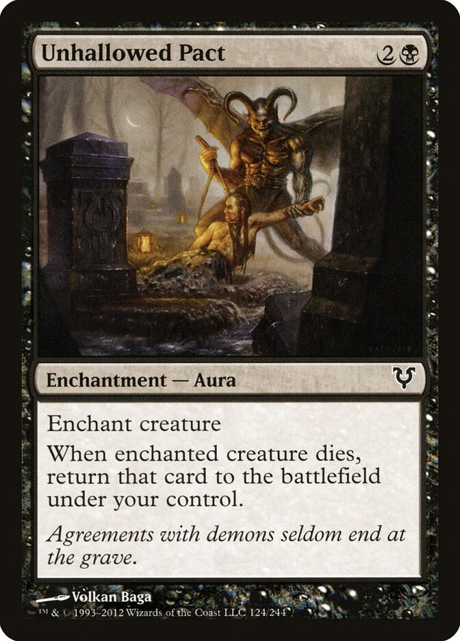 Unhallowed Pact (Avacyn Restored)