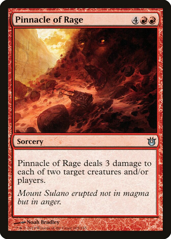 Pinnacle of Rage (Born of the Gods)