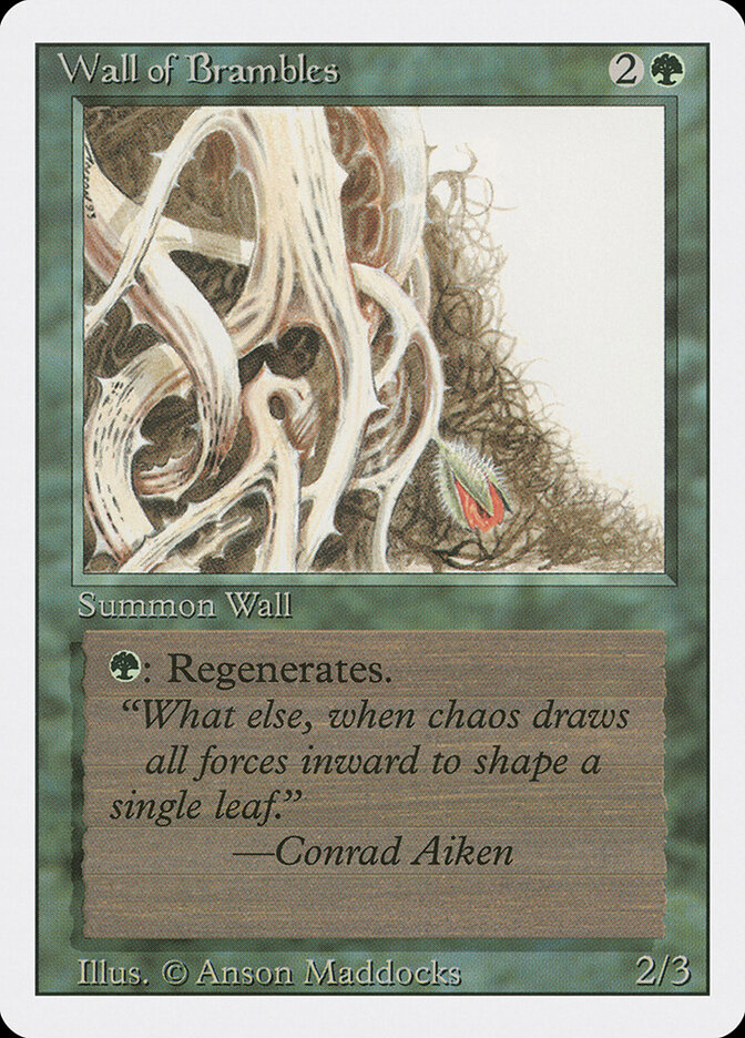Wall of Brambles (Revised Edition)