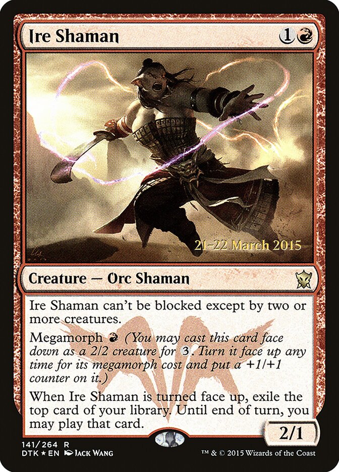 Ire Shaman (Dragons of Tarkir Promos)