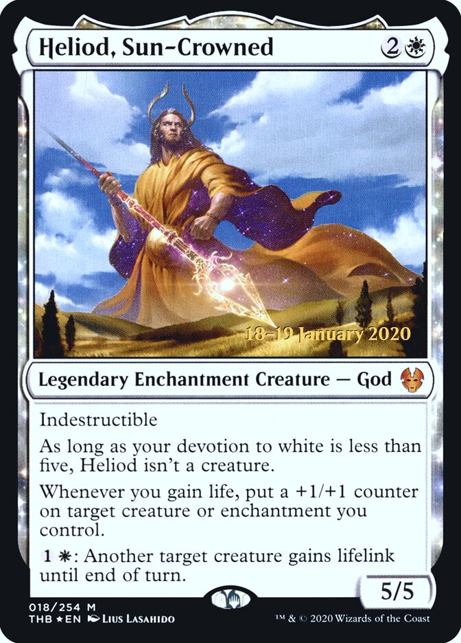 Heliod, Sun-Crowned (Theros Beyond Death Promos)