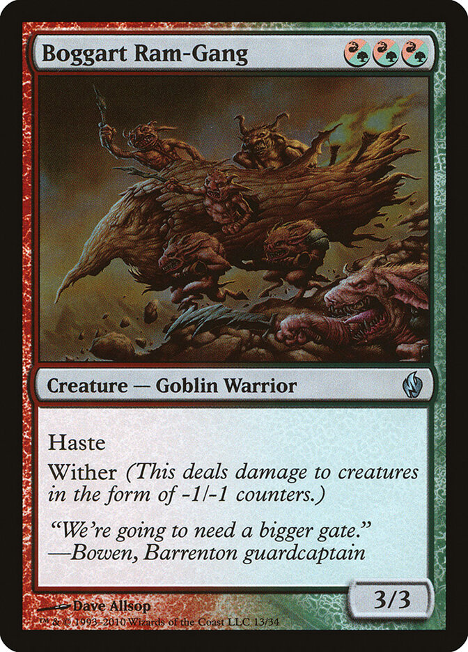 Boggart Ram-Gang (Premium Deck Series: Fire and Lightning)