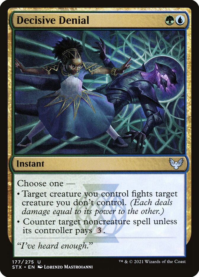 Decisive Denial (Strixhaven: School of Mages)