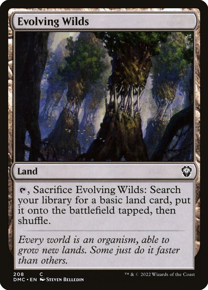 Evolving Wilds (Dominaria United Commander)