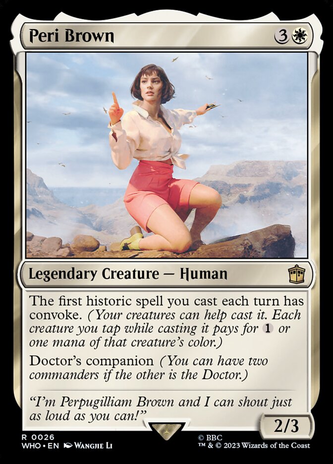 Peri Brown (Doctor Who)