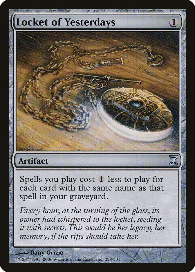 Locket of Yesterdays (Time Spiral)