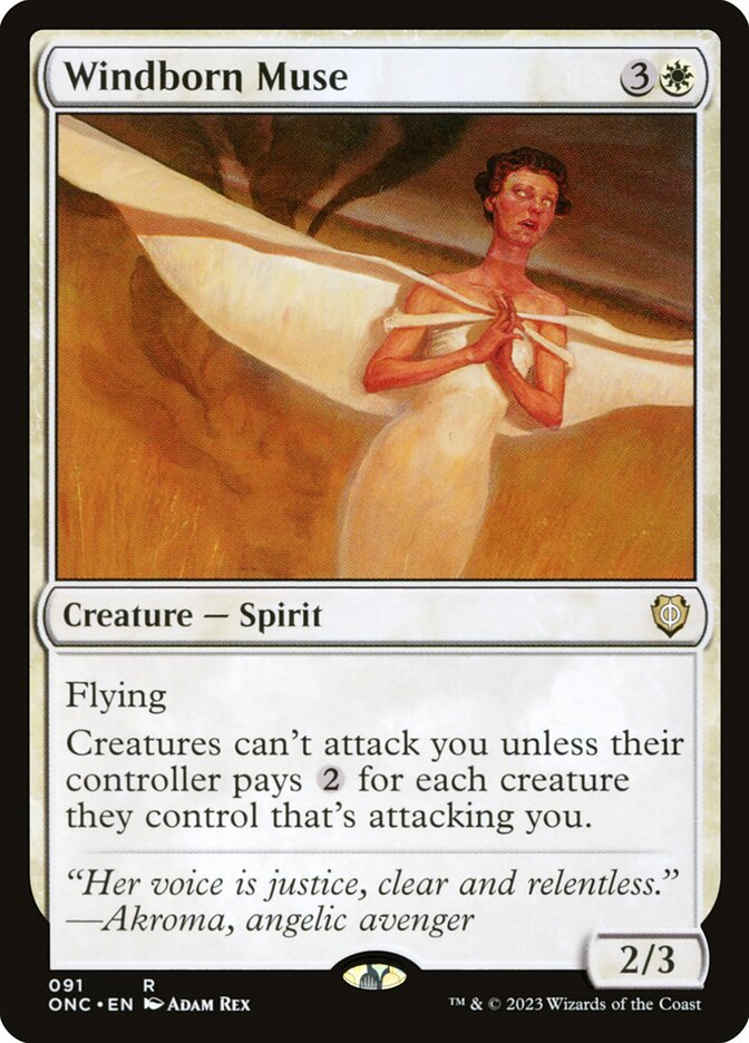 Windborn Muse (Phyrexia: All Will Be One Commander)