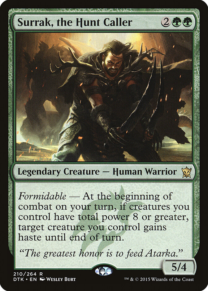 Surrak, the Hunt Caller (Dragons of Tarkir)
