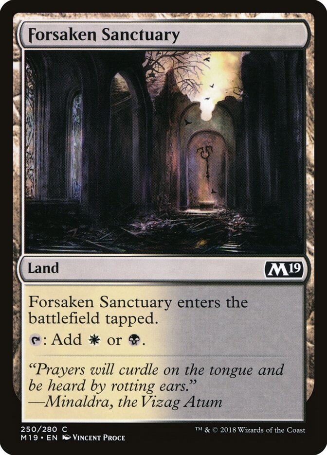 Forsaken Sanctuary (Core Set 2019)