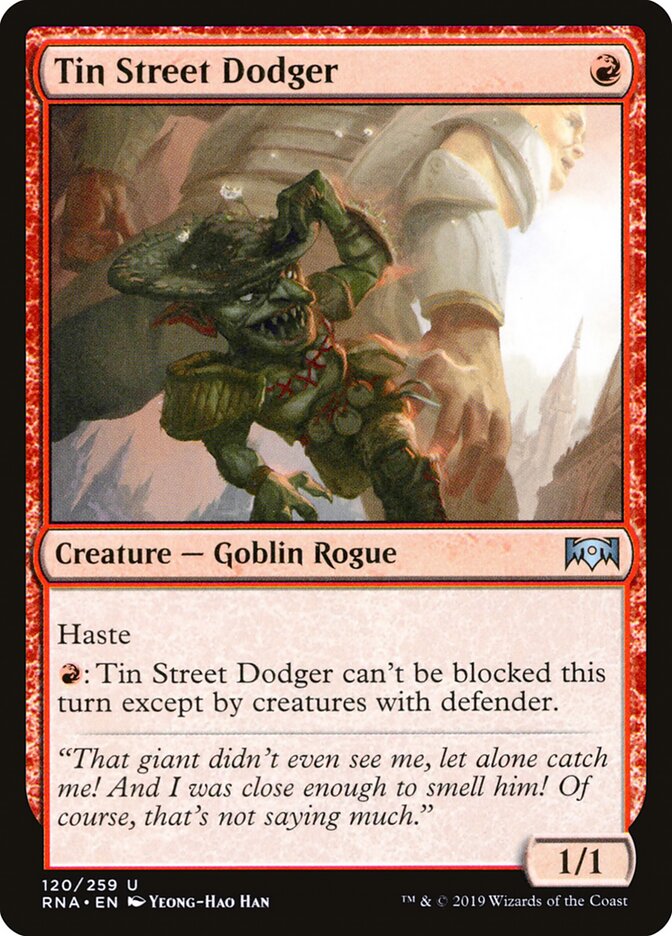 Tin Street Dodger (Ravnica Allegiance)