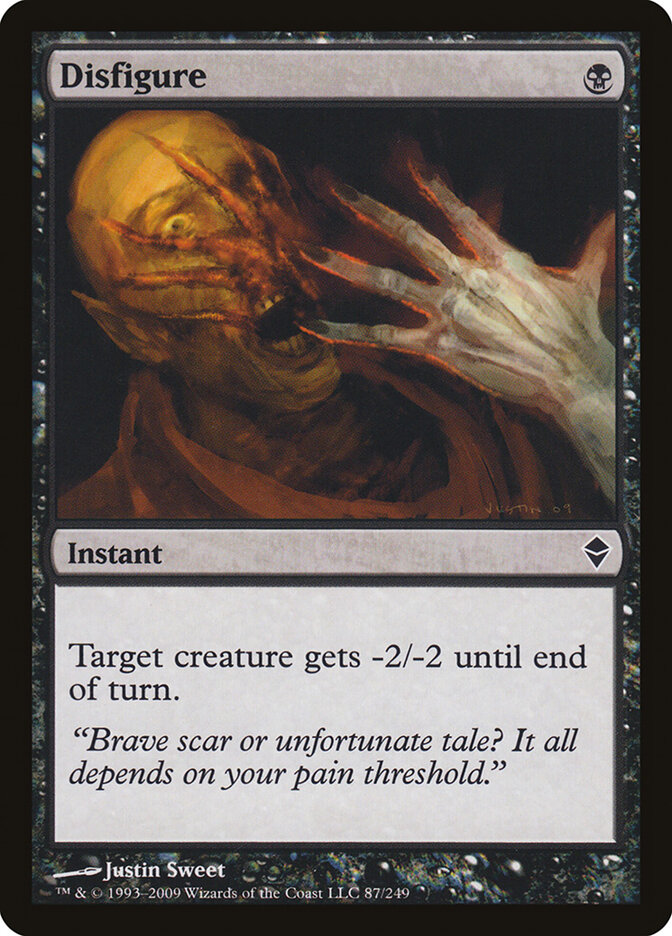 Disfigure (Zendikar)