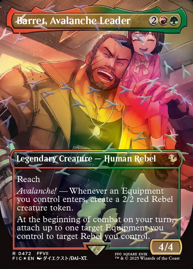 Barret, Avalanche Leader (Final Fantasy Commander)