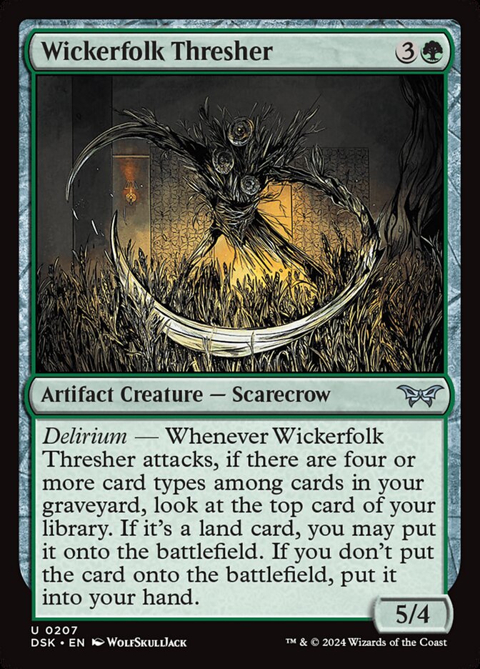 Wickerfolk Thresher (Duskmourn: House of Horror)