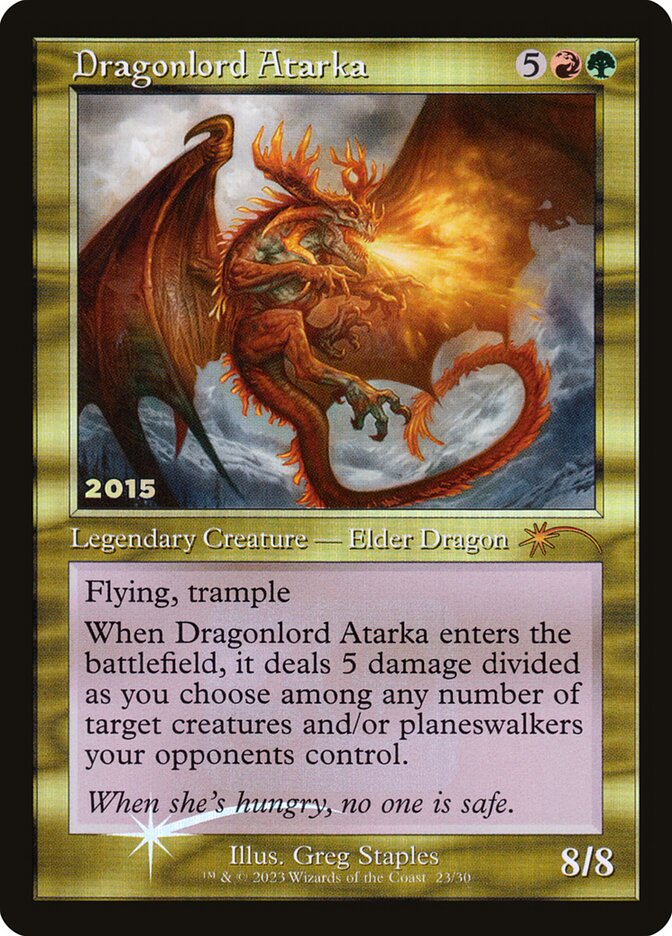 Dragonlord Atarka (30th Anniversary Play Promos)