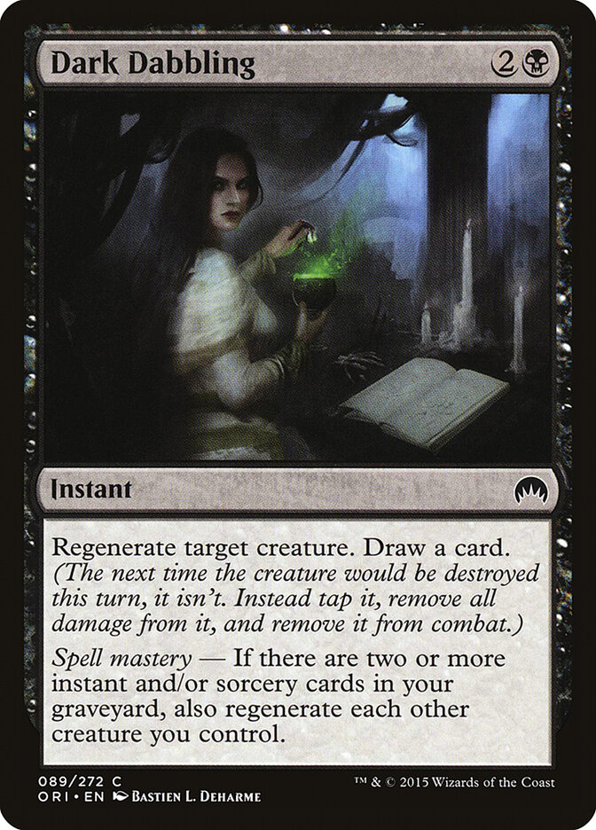 Dark Dabbling (Magic Origins)