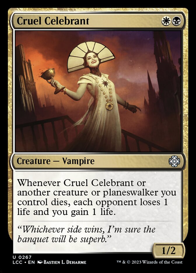 Cruel Celebrant (The Lost Caverns of Ixalan Commander)