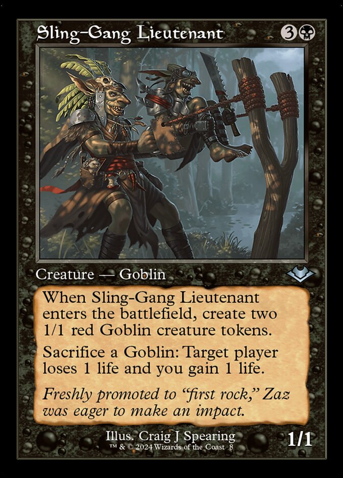 Sling-Gang Lieutenant (Modern Horizons 2 Timeshifts)