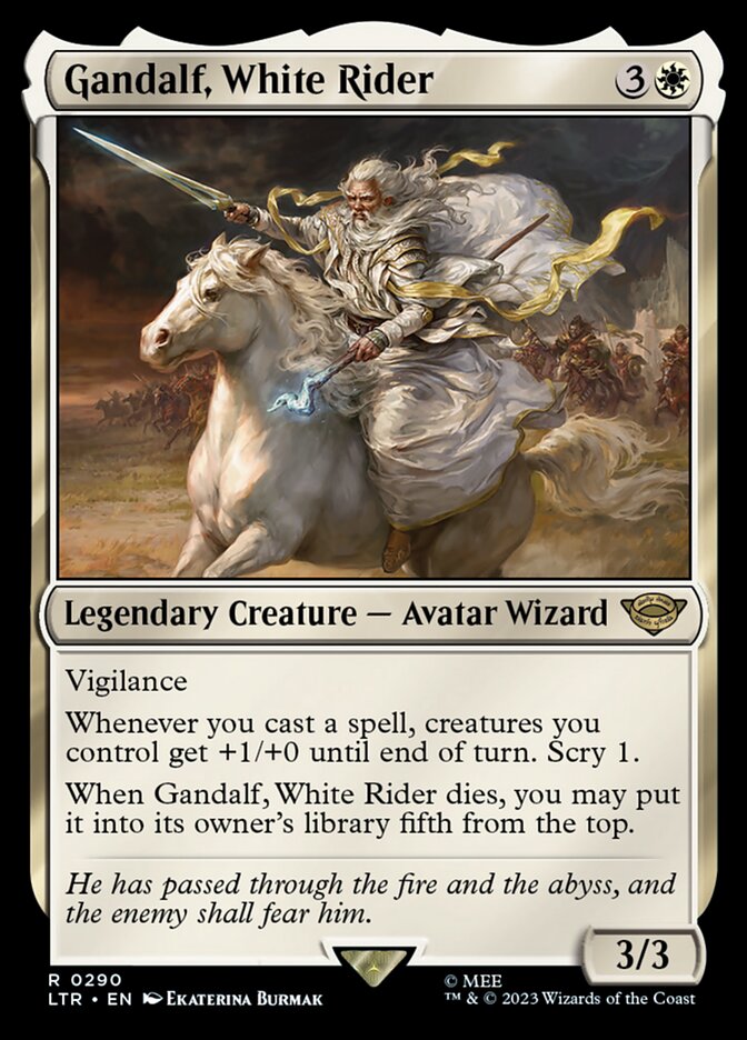 Gandalf, White Rider (The Lord of the Rings: Tales of Middle-earth)