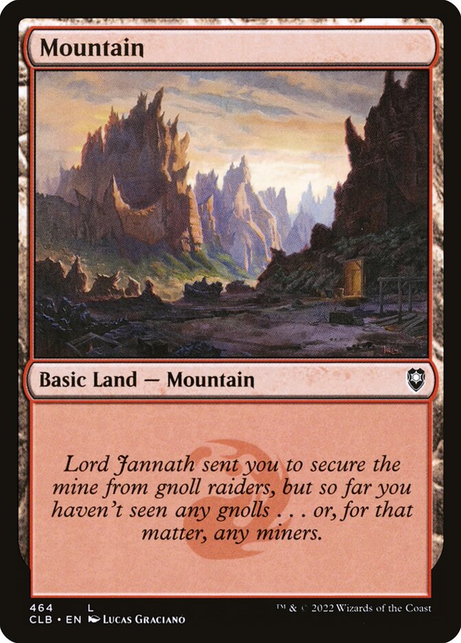 Mountain (Commander Legends: Battle for Baldur's Gate)