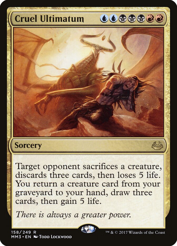 Cruel Ultimatum (Modern Masters 2017)