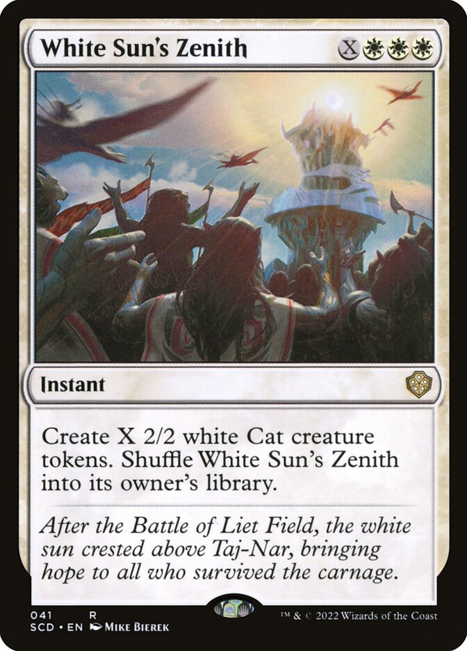 White Sun's Zenith (Starter Commander Decks)