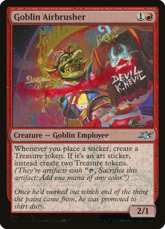 Goblin Airbrusher (Unfinity)