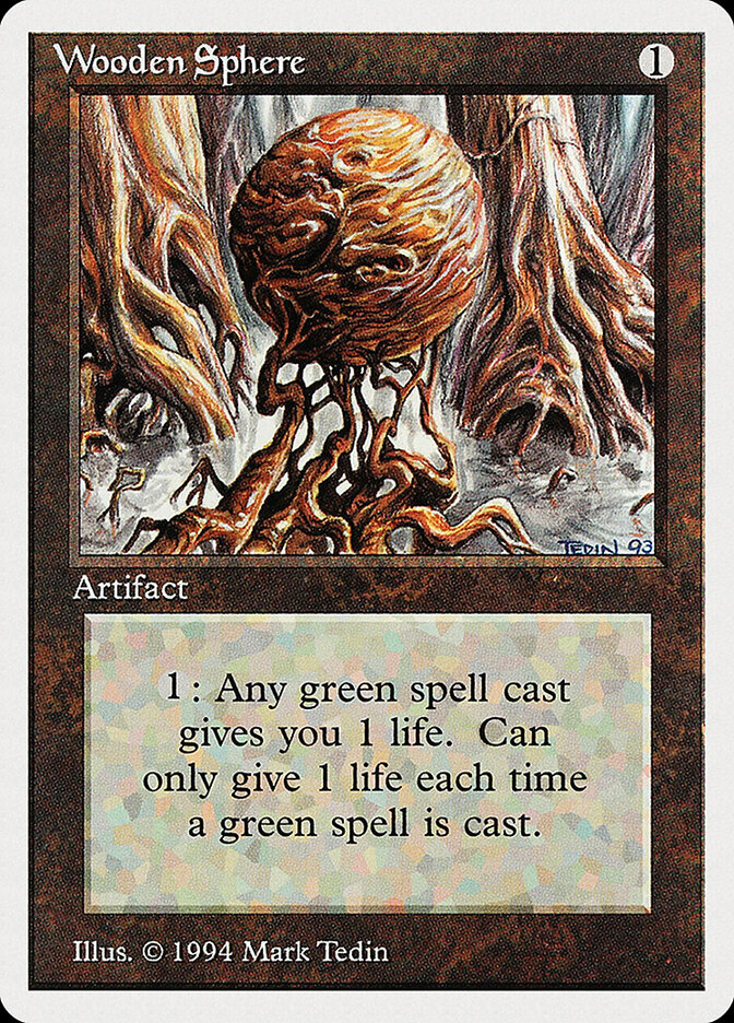 Wooden Sphere (Summer Magic / Edgar)