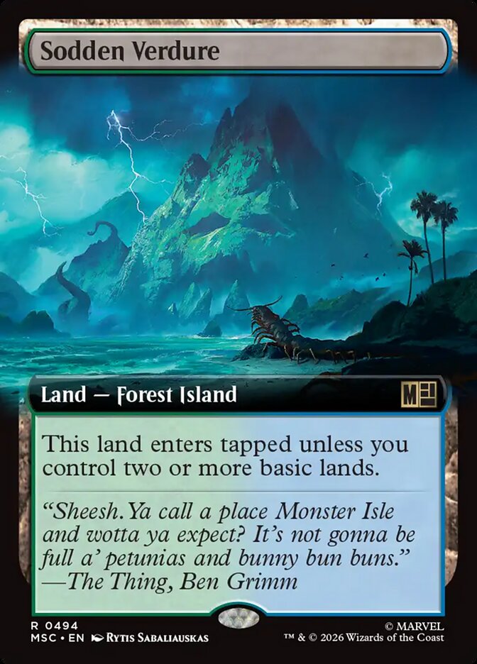 Sodden Verdure (Marvel Super Heroes Commander)