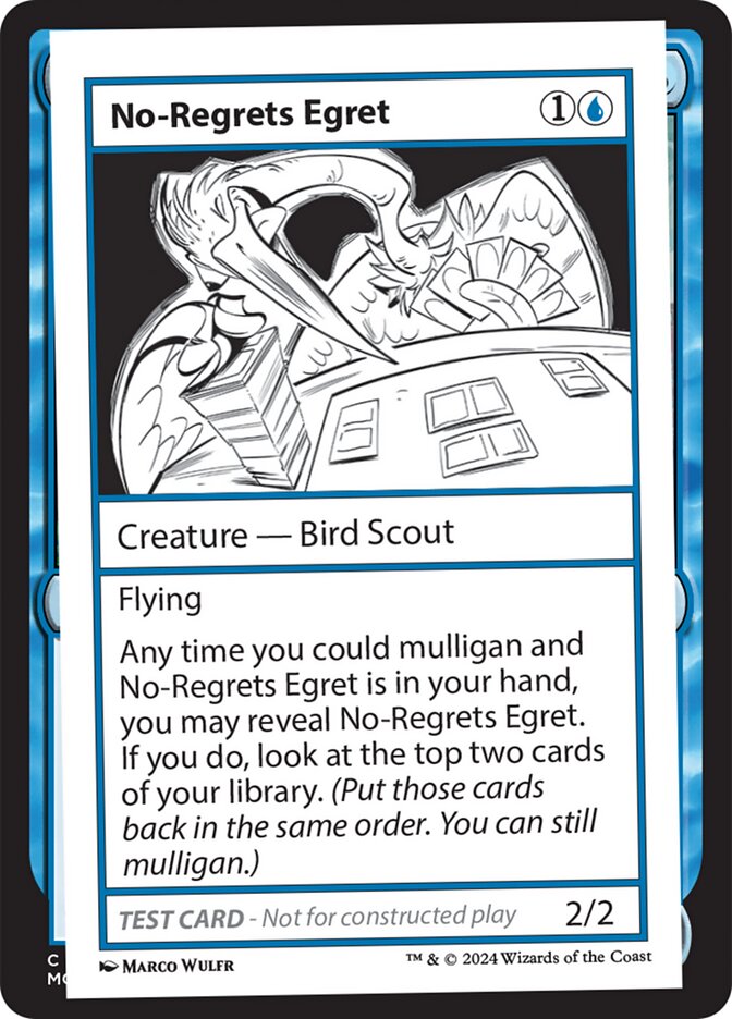 No-Regrets Egret (Mystery Booster 2)