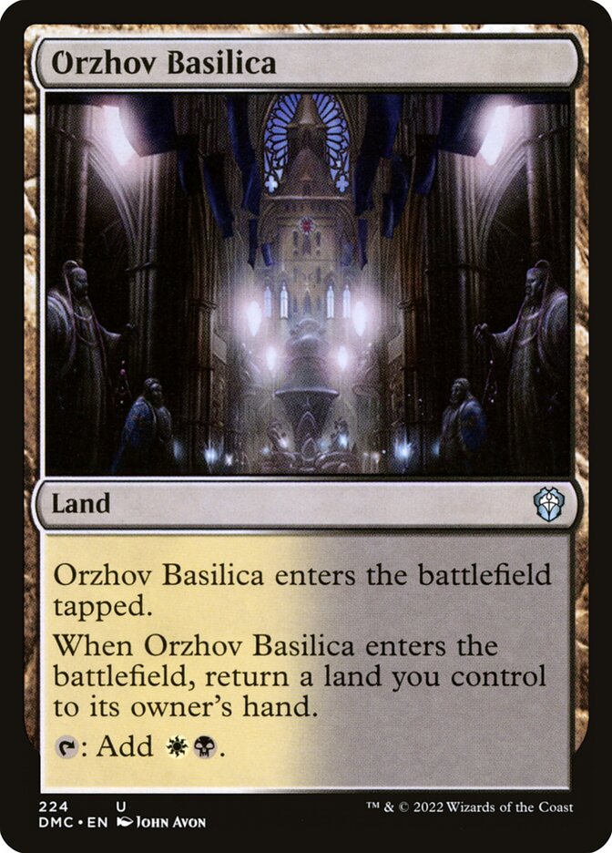 Orzhov Basilica (Dominaria United Commander)