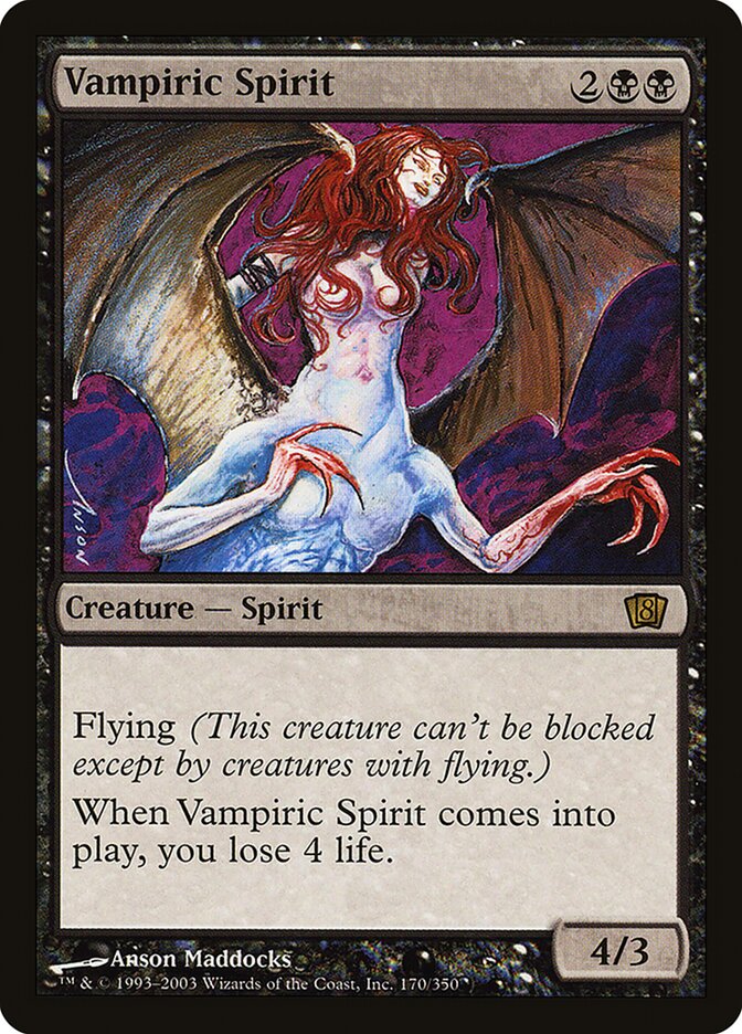 Vampiric Spirit (Eighth Edition)