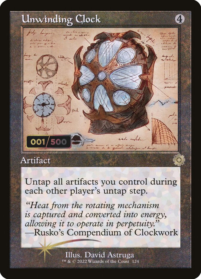 Unwinding Clock (The Brothers' War Retro Artifacts)