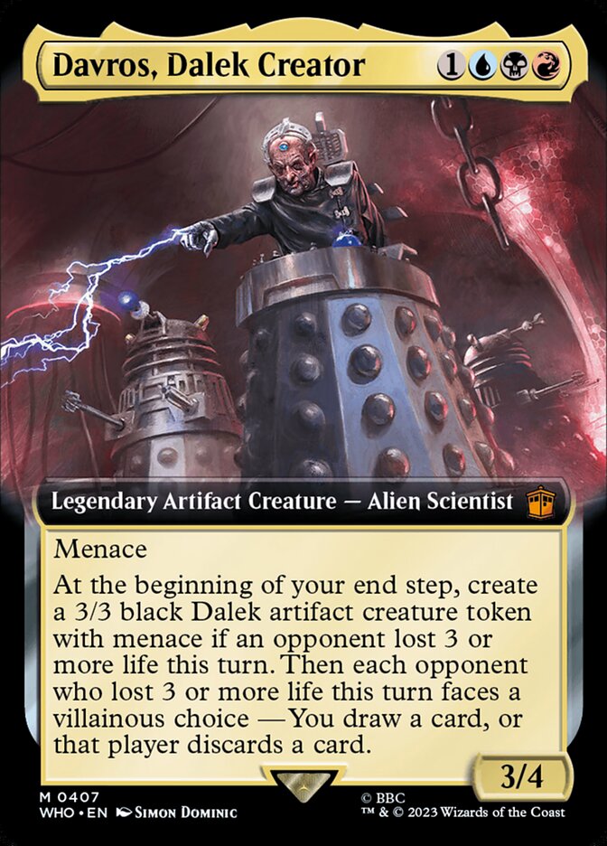 Davros, Dalek Creator (Doctor Who)