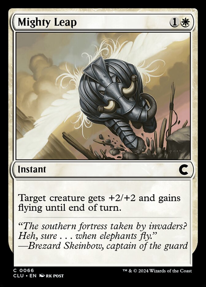Mighty Leap (Ravnica: Clue Edition)