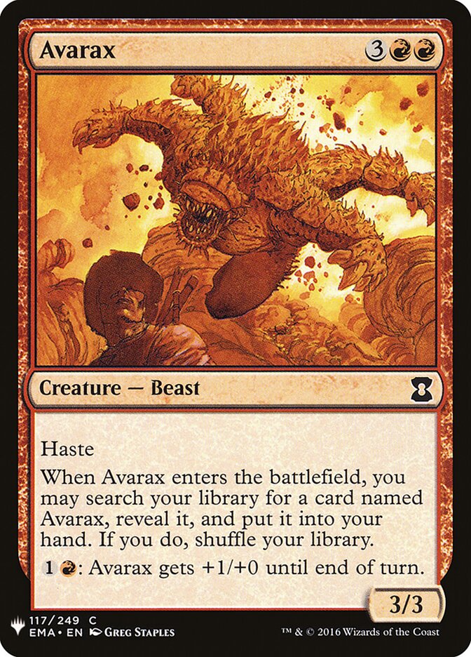 Avarax (The List)
