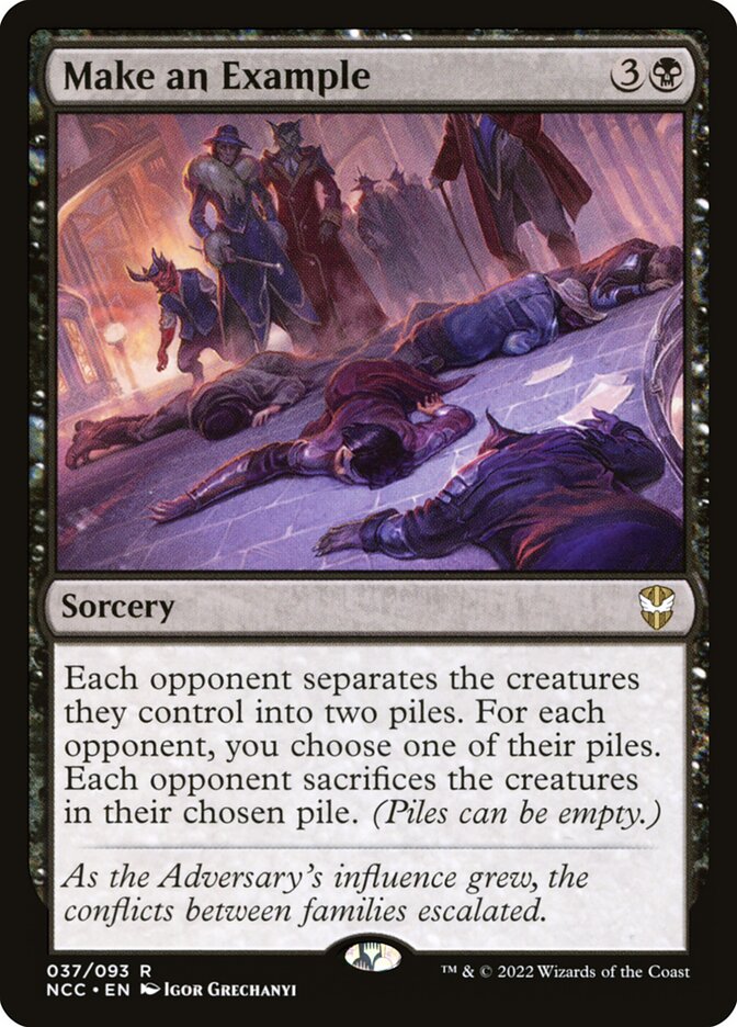 Make an Example (New Capenna Commander)