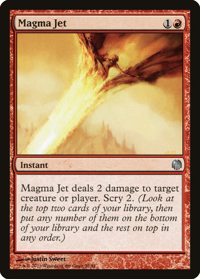 Magma Jet (Duel Decks: Heroes vs. Monsters)