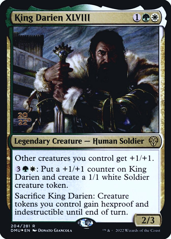 King Darien XLVIII (Dominaria United Promos)
