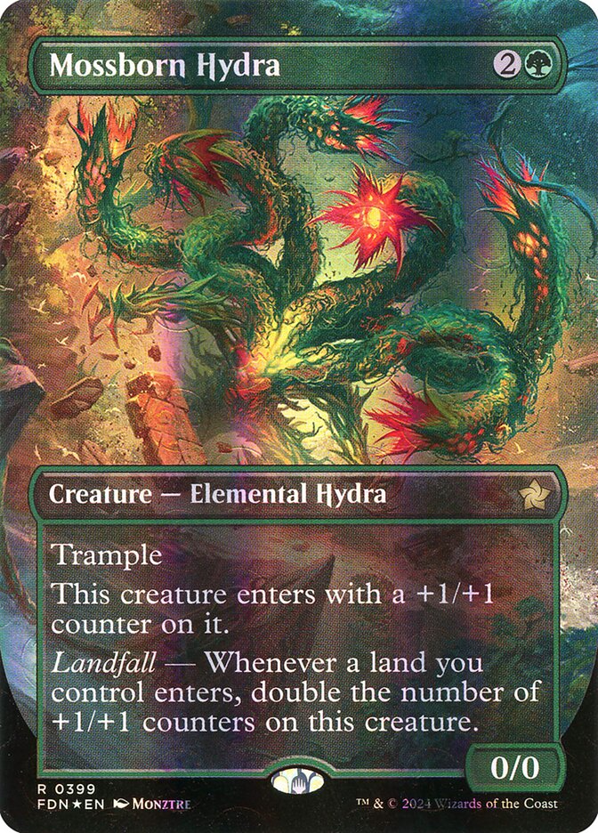 Mossborn Hydra (Foundations)