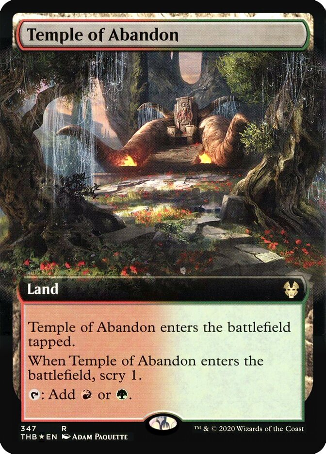 Temple of Abandon (Theros Beyond Death)