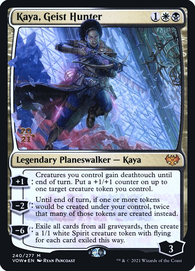 Kaya, Geist Hunter (Innistrad: Crimson Vow Promos)