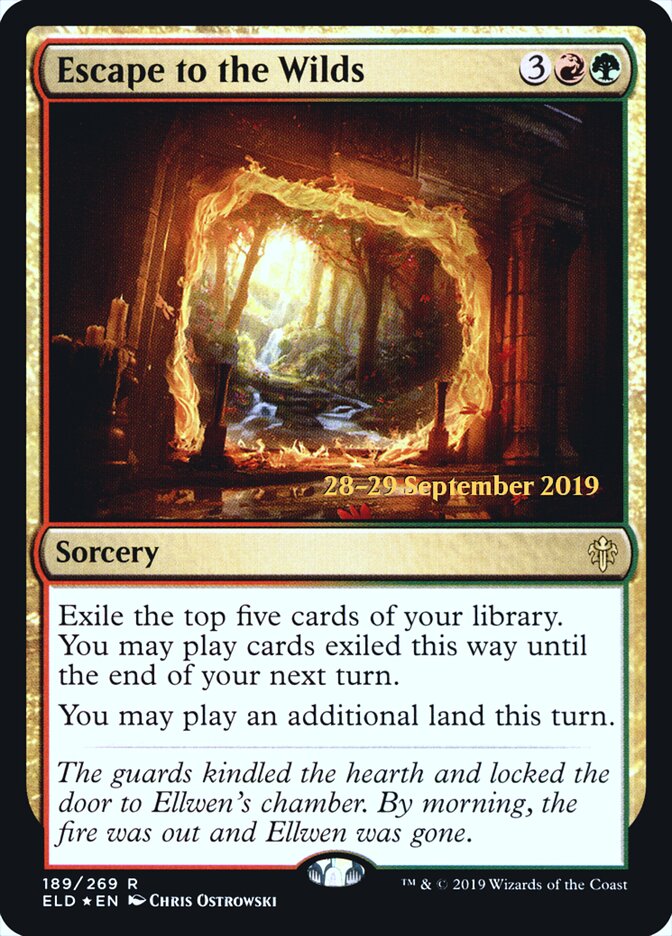 Escape to the Wilds (Throne of Eldraine Promos)