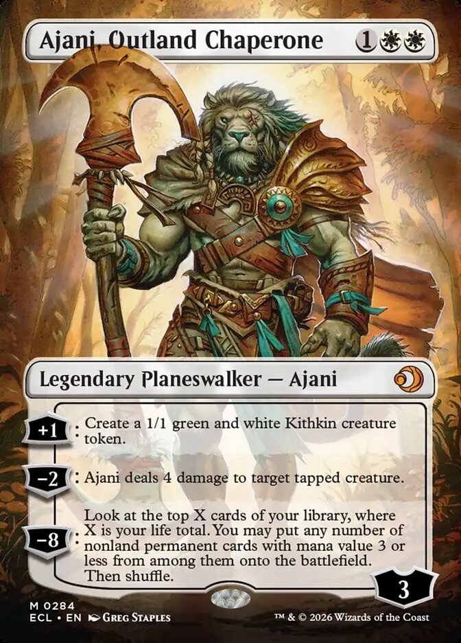 Ajani, Outland Chaperone (Lorwyn Eclipsed)