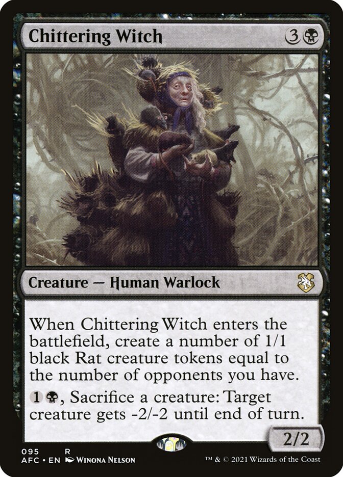 Chittering Witch (Forgotten Realms Commander)