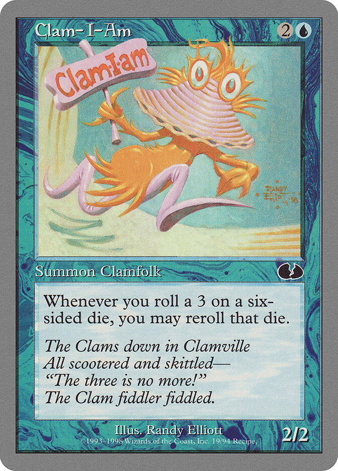 Clam-I-Am (Unglued)